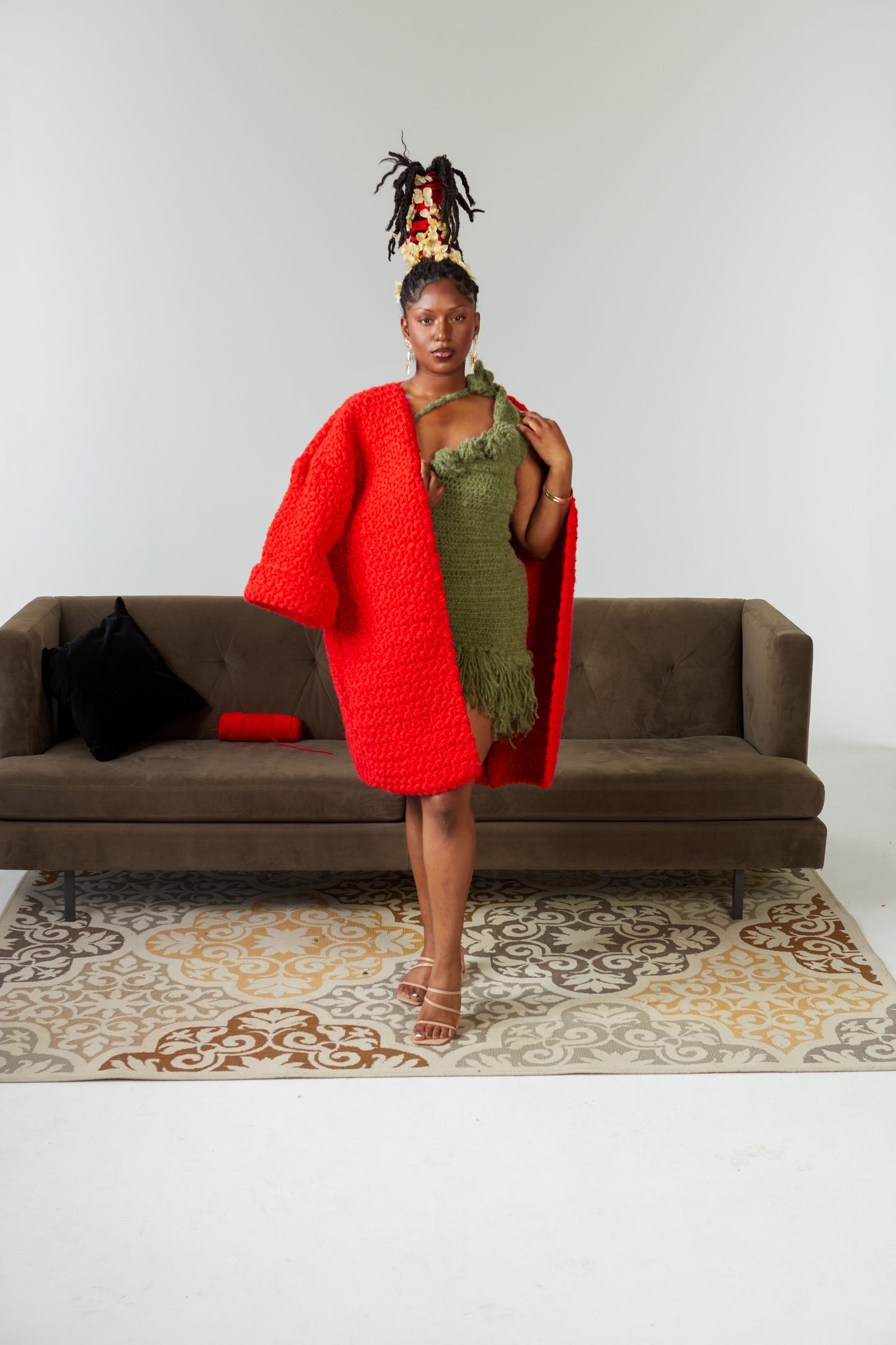 J'ELLA CROCHET COAT