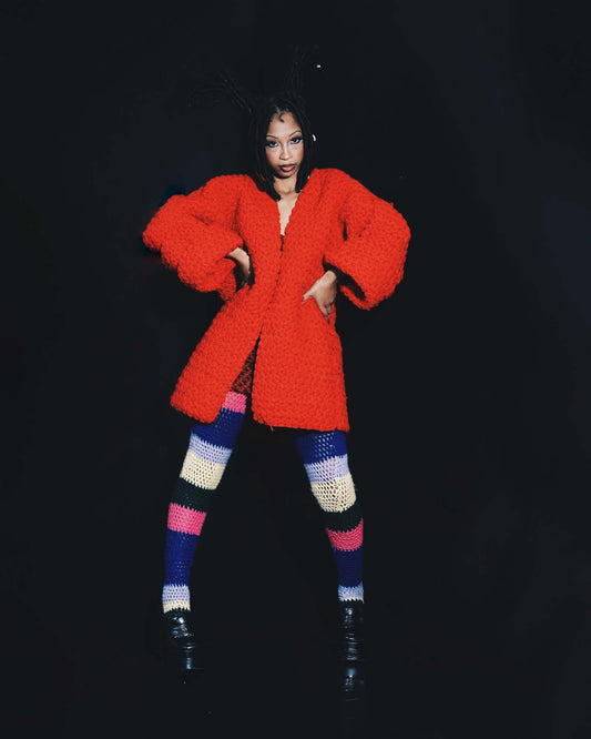 J'ELLA CROCHET COAT